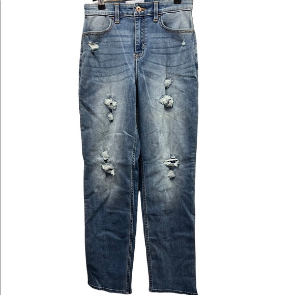 NWT Abercrombie Kids Distressed Jeans Size 15/16 - Picture 1 of 4